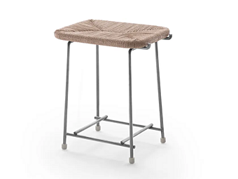 Rope Stool Outdoor FLEXFORM Any Day factory FLEXFORM from Italy