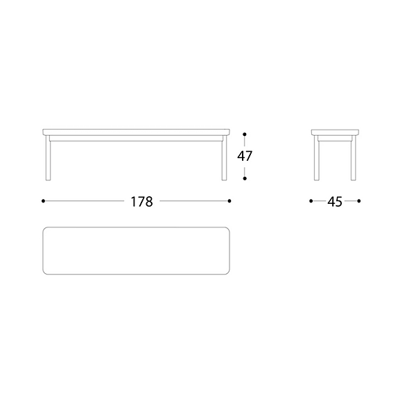 Powder Coated Aluminium Garden Bench VARASCHIN Collection 2446/2446I, 2440I factory VARASCHIN from Italy. Foto №8