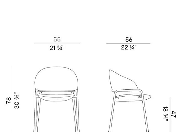 Fabric easy chair with armrests Potocco Fast 946 P 946/P factory POTOCCO from Italy. Foto №7