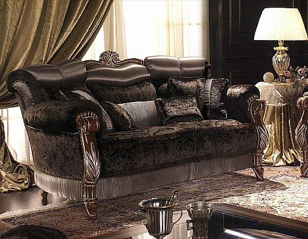 Couch ELLESALOTTI Ludmila factory LUXURY SOFA from Italy. Foto №1