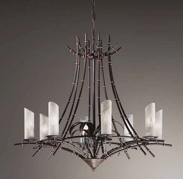 Chandelier MM LAMPADARI 6416/8 factory MM LAMPADARI from Italy. Foto №1