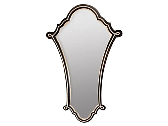 Wall Mounted Framed Mirror Agnes Gentry Home factory Gentry Home from Italy