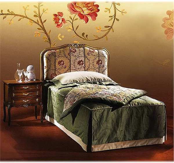 Bed ANGELO CAPPELLINI BEDROOMS Vivaldi  655/TG10 factory ANGELO CAPPELLINI from Italy. Foto №1