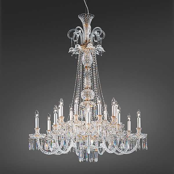 Chandelier ITALAMP 283/9+9 factory ITALAMP from Italy. Foto №1