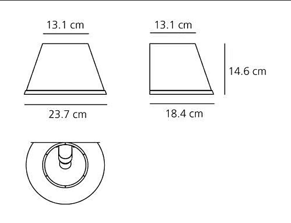 Parchment Paper Wall Light Artemide Choose factory Artemide from Italy. Foto №4