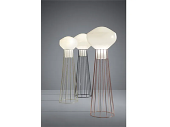Blown Glass Floor Lamp Aerostat Fabbian Blown Glass Floor Lamp Aerostat Fabbian factory Fabbian from Italy