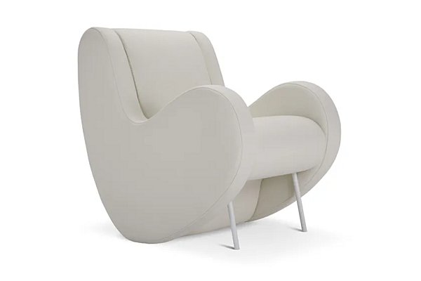 Fabric armchair with armrests Adrenalina Atina IMB1072180 factory ADRENALINA from Italy. Foto №3