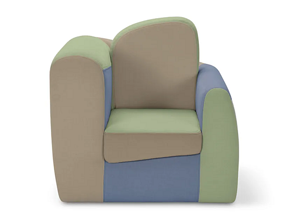 Kids Armchair with Armrests Fabric Adrenalina Symbol Kids IMB1070326, IMB1070327, IMB1070329 factory ADRENALINA from Italy. Foto №10