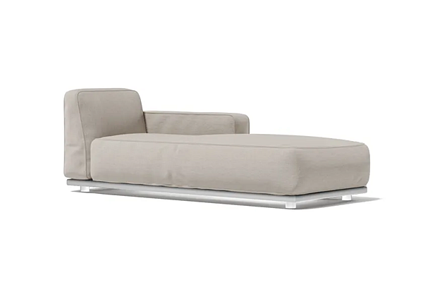 Fabric Garden Daybed with Soft Backrest Atmosphera Laguna 26 LA.MD26 factory ATMOSPHERA from Italy. Foto №8