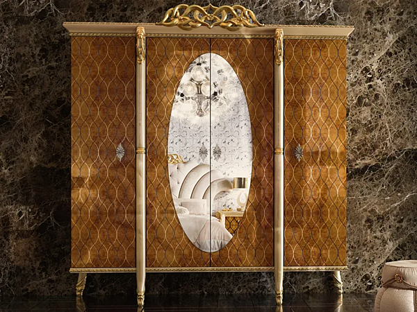 Mirrored wardrobe A.R. Arredamenti Harmony collection 360 factory A.R.ARREDAMENTI SRL from Italy. Foto №1