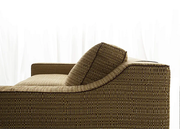 Fabric sofa with upholstered back ERBA ITALIA Indizio factory ERBA ITALIA from Italy. Foto №7