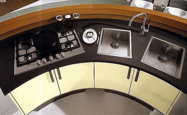 Kitchen LUBE CUCINE Katia-9 factory LUBE CUCINE from Italy. Foto №2