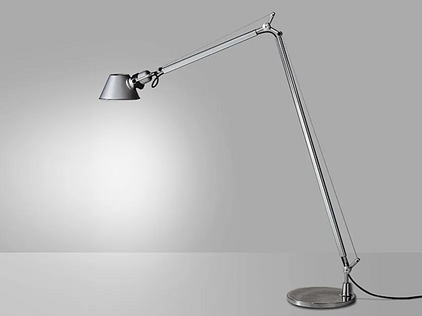 Adjustable Aluminium Floor Lamp Artemide Tolomeo Reading A013900, A013930, A0131W00, A013100 factory Artemide from Italy. Foto №1