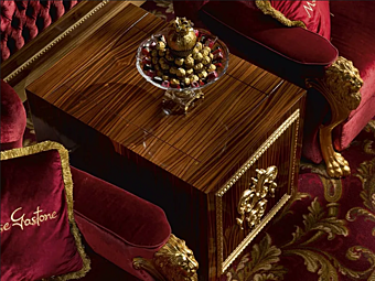 Rectangular wooden coffee table Modenese Luxury Interiors 14646