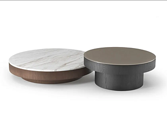 Round marble coffee table by i 4 Mariani Dot