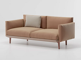 Two-Seater Garden Sofa with Fabric Upholstery KETTAL BOMA