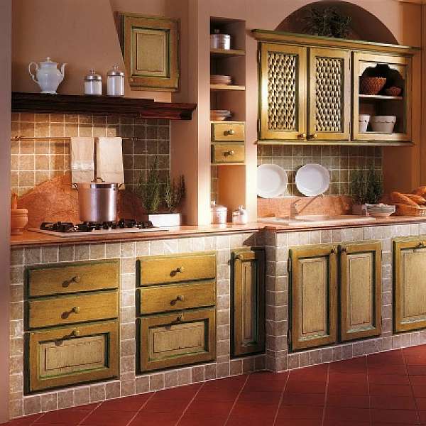 Kitchen BAMAX SRL FIORI DI CAMPO factory BAMAX SRL from Italy. Foto №3