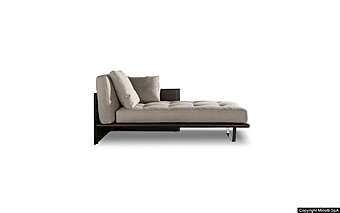 Daybed Minotti Luggage "Chaise-Longue" Daybed Minotti Luggage "Chaise-Longue" factory Minotti from Italy
