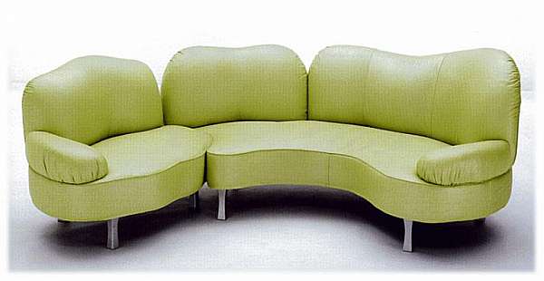 Couch GIOVANNETTI I GIROVAGHI2 Color arancia