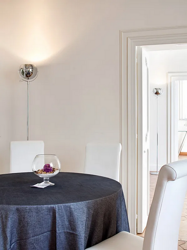 Adjustable Steel Floor Lamp Fabbian Beluga factory Fabbian from Italy. Foto №4