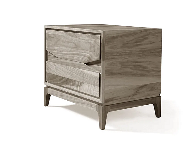 Solid wood bedside table with drawers DALE M 631 factory DALE from Italy. Foto №2