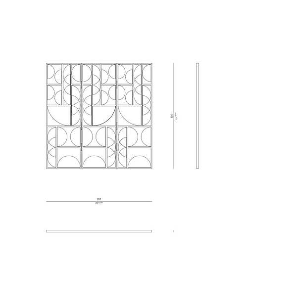 Screen ROSSATO RHC-26 factory ROSSATO from Italy. Foto №5