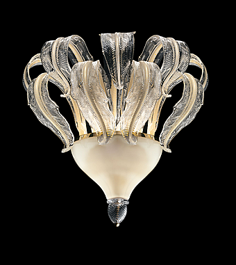 Sconce Barovier&Toso Piume 5391