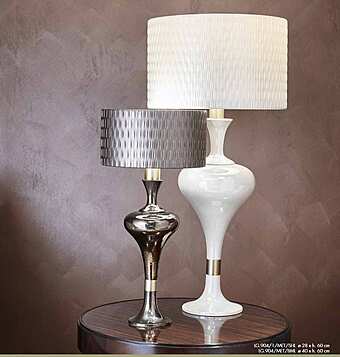 Table lamp LORENZON (F.LLI LORENZON) LG.904/MET/BML factory LORENZON (F.LLI LORENZON) from Italy