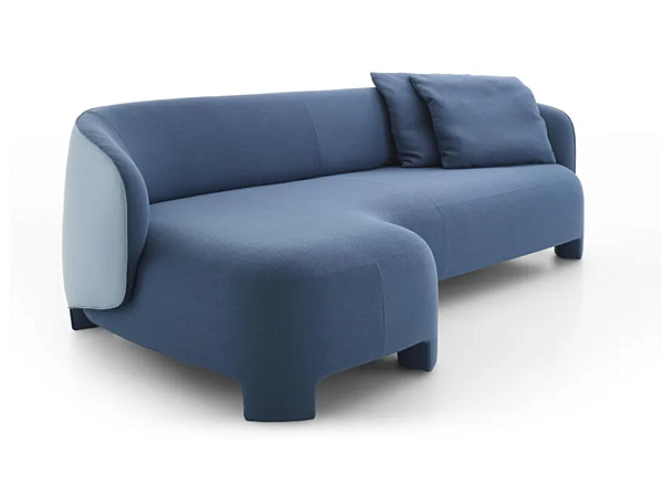 Three-seater fabric sofa with chaise longue LIGNE ROSET Taru factory LIGNE ROSET from Italy. Foto №2