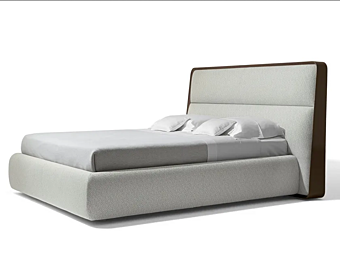 Double bed with upholstered headboard GIORGETTI Collection 59200, 59210, 59201, 59211, 59290, 59291