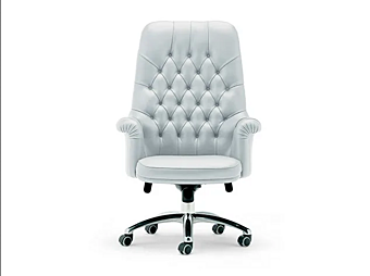 Tufted leather chair Oxford POLTRONA FRAU factory POLTRONA FRAU from Italy