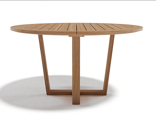 Round Teak Garden Table Atmosphera Desert DE.TT. factory ATMOSPHERA from Italy. Foto №4