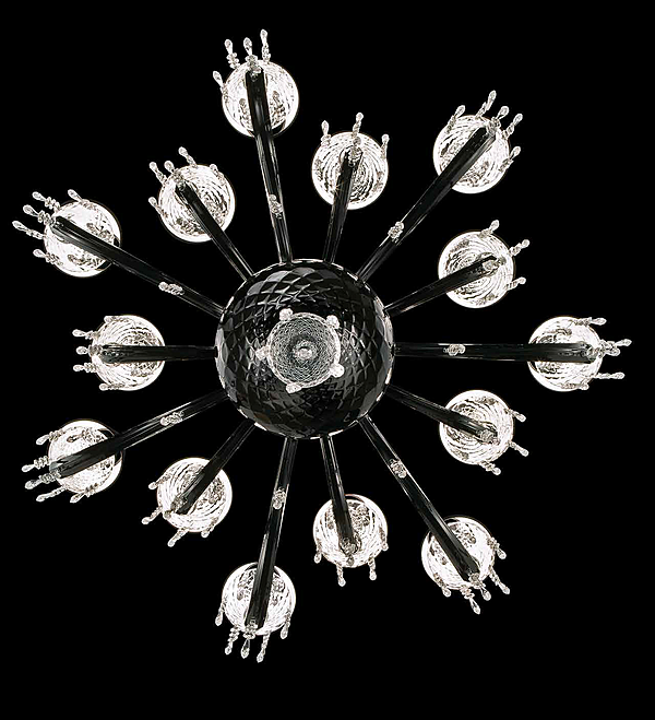 Chandelier Barovier&Toso President 5695/24 factory Barovier&Toso from Italy. Foto №3