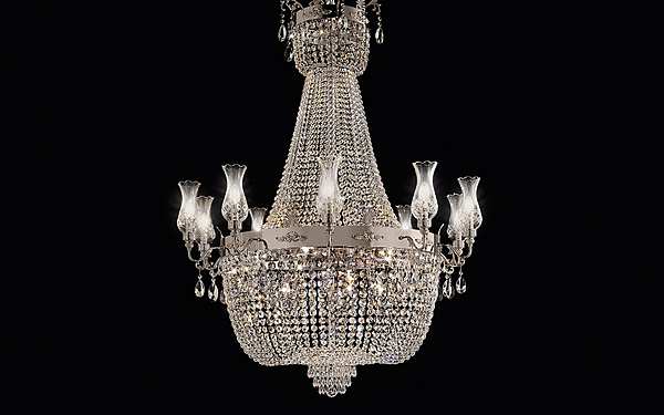 Chandelier MASIERO (EMME PI LIGHT) VE 827 20 factory MASIERO (EMME PI LIGHT) from Italy. Foto №1