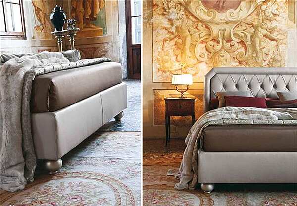 Bed TWILS Camille Alto Capitonnè 12012568N factory TWILS (VENETA CUSCINI) from Italy. Foto №4