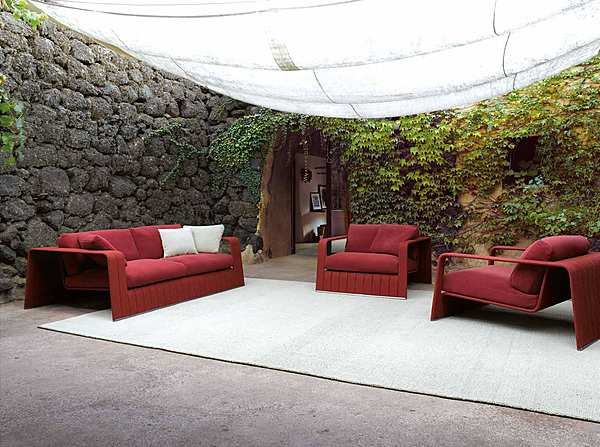 Couch PAOLA LENTI B18SD factory PAOLA LENTI from Italy. Foto №1