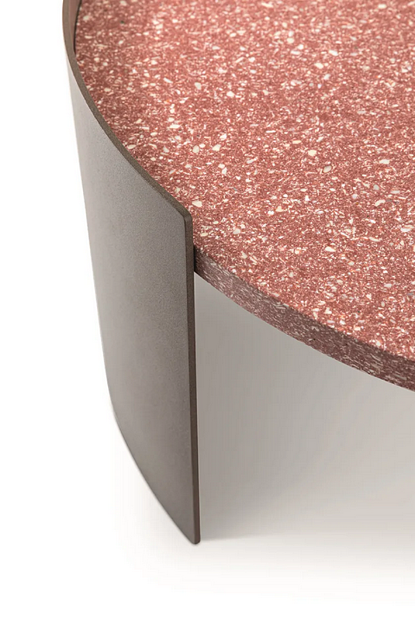 Round Plate Garden Side Table Bowy Outdoor CASSINA factory CASSINA from Italy. Foto №4