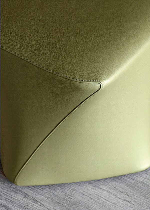 Upholstered Pouf Potocco Dance 792 O 792/O factory POTOCCO from Italy. Foto №3