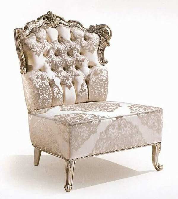 Armchair ANGELO CAPPELLINI SITTINGROOMS Shakespeare 572/BI factory ANGELO CAPPELLINI from Italy. Foto №1