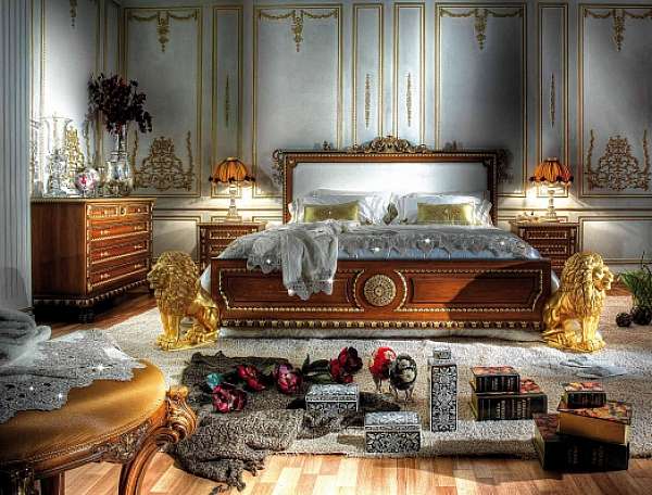 Bed ASNAGHI INTERIORS GD2201 factory ASNAGHI INTERIORS from Italy. Foto №2