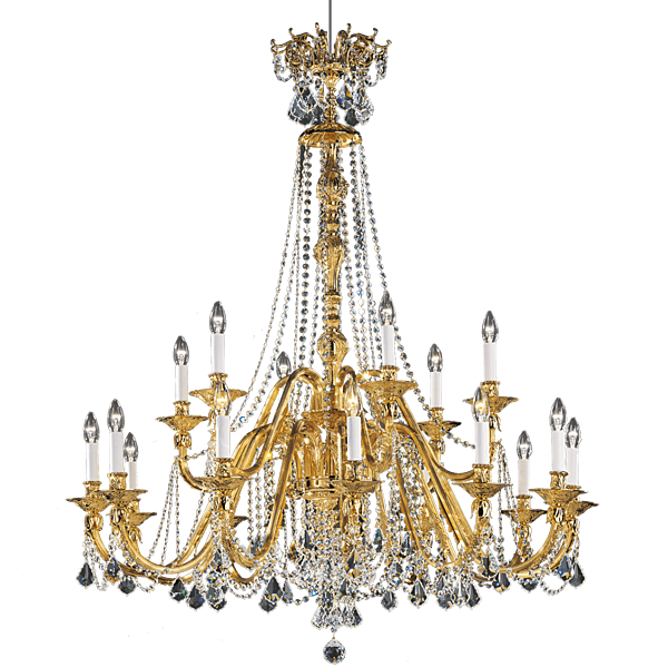 Chandelier ITALAMP 2291/12+6 factory ITALAMP from Italy. Foto №1