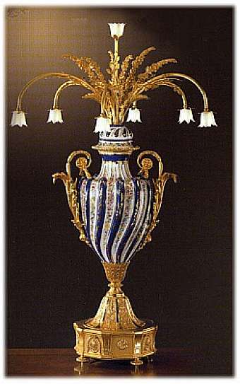 Table lamp FBAI C3159/7 factory FBAI from Italy