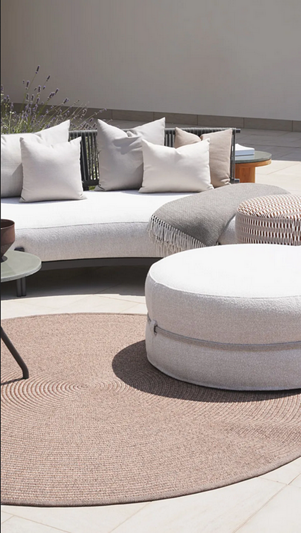 Rectangular Outdoor Acrylic Cushion with Removable Cover Atmosphera Deco factory ATMOSPHERA from Italy. Foto №8