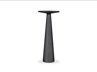 High side table Jove BAXTER wood and leather factory BAXTER from Italy