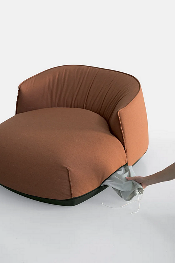 Sunbrella garden armchair with armrests Kristalia Brioni outdoor factory Kristalia from Italy. Foto №8