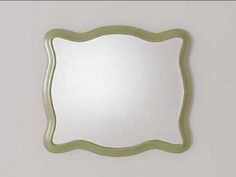 Rectangular Wooden Mirror Alice Park Avenue PKALICE factory Park Avenue from Italy