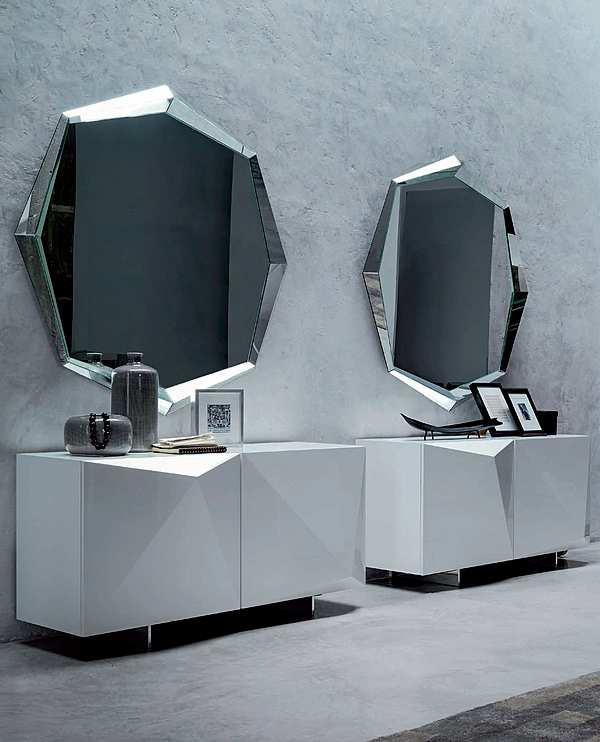 Mirror CATTELAN ITALIA Paolo Cattelan Emerald factory CATTELAN ITALIA from Italy. Foto №2