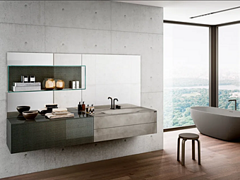 Washbasin 36e8 1119 Lago Ceramic Modern Design Washbasin 36e8 1119 Lago Ceramic Modern Design factory LAGO from Italy