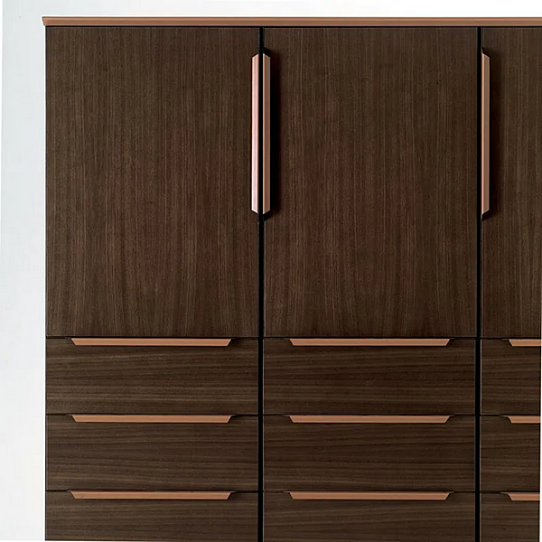 Tall wooden office storage unit with drawers I 4 Mariani Paso Doble factory i 4 Mariani from Italy. Foto №4