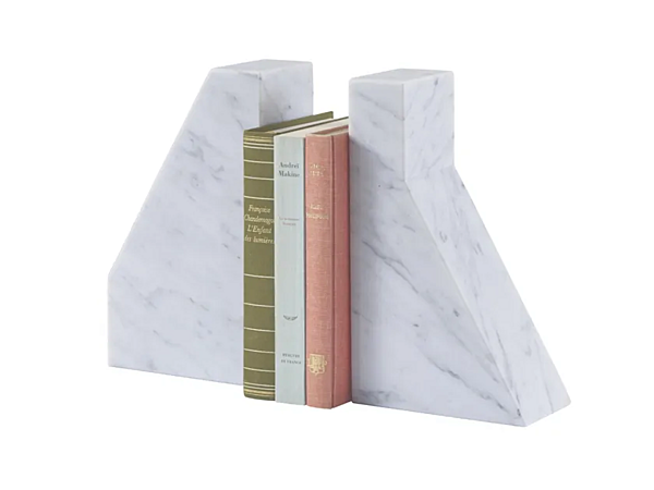 Carrara marble bookend LIGNE ROSET Lithos 11230026 factory LIGNE ROSET from Italy. Foto №1